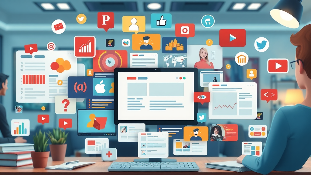 digital content strategy content types infographic blog post video