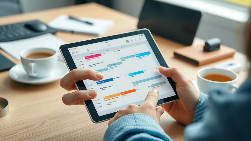 content calendar with digital content strategy scheduling