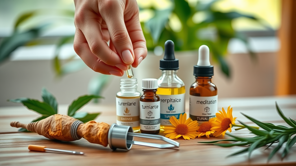 Top natural health remedies: Turmeric, acupuncture tools, CBD oil, meditation, and arnica for pain management