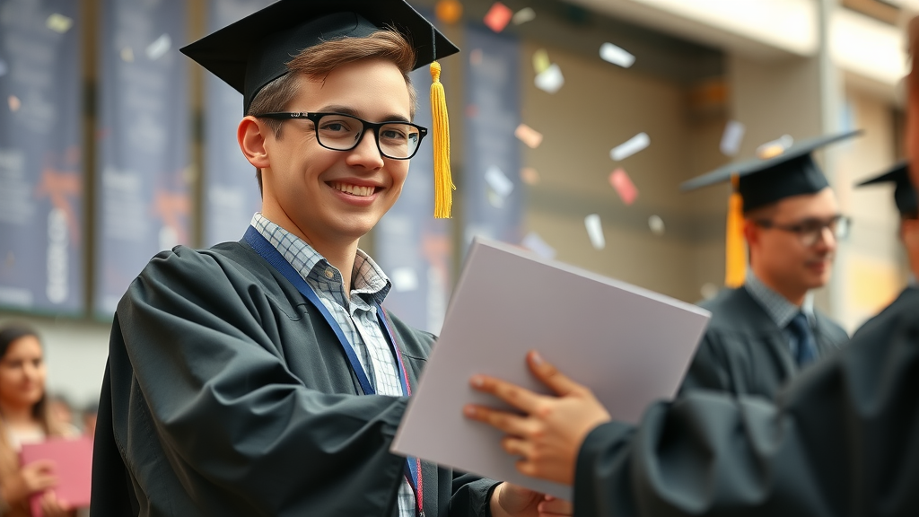 Tissue engineering graduate receives diploma in biomedical engineering