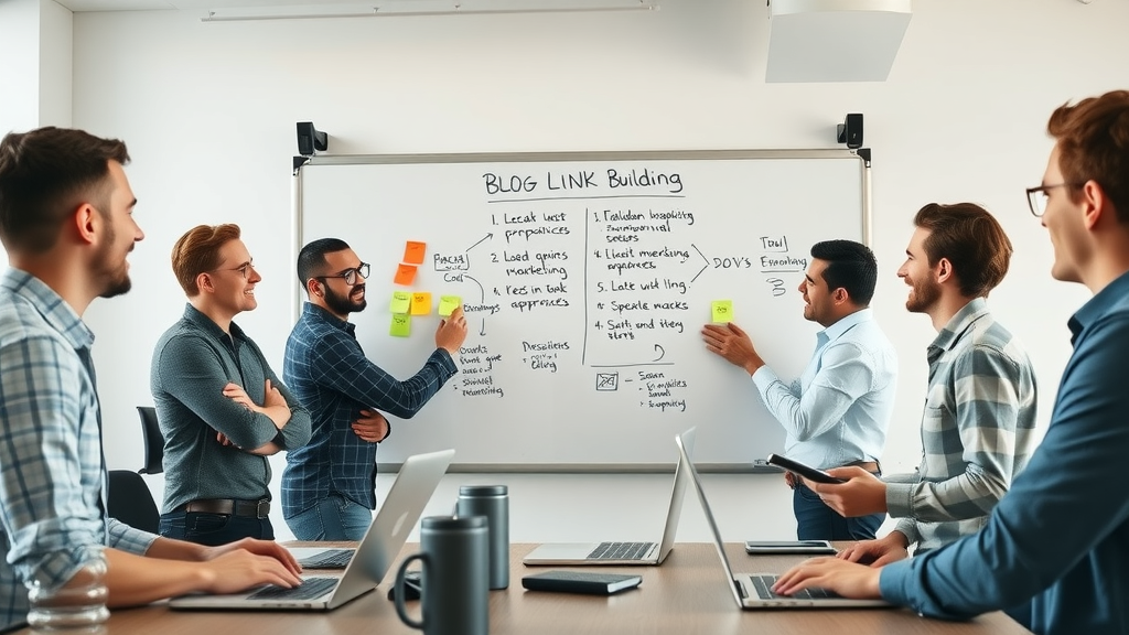 SEO specialist optimizing blog content for search engine rankings